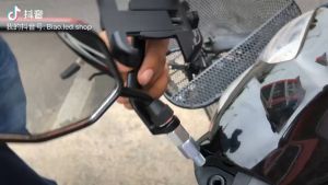 5 เหลี่ยม AC 3001 สีน้ำเงิน 1คู่ - กระจกแต่ง กระจกแต่ง 6 เหลี่ยม AC 3001 สีน้ำเงิน 1คู่