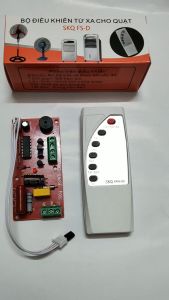 MẠCH ĐIỀU KHIỂN QUẠT SKQ FS - D (Bản tiếng Việt IC to 14 chân có cầu chì bảo vệ)