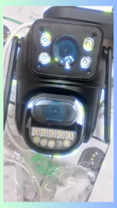 Camera ngoài trời 6MP iCSee P18-XM 2 mắt 2 khung hình - Đàm thoại hai chiều- Báo động âm thanh ánh sáng-  Nhận diện con người- Cảnh báo chuyển động- Độ phân giải Full HD