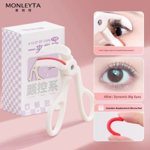 MONLEYTA | Womens Portable Eyelash Curler 2025 New Long-lasting Styling No-border Makeup Special Purpose Beauty Tool