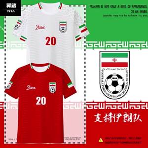 World Cup Same Style Ice Silk Quick Dry Football Shirt