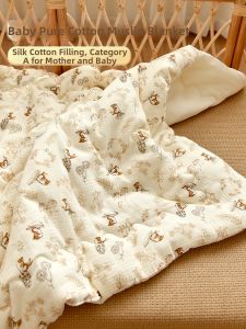 ANYOUBI | Cotton Muslin Blanket for Infants Autumn and Winter