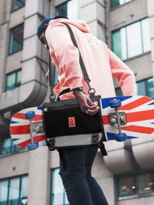 Sanxdi Multi-Functional Skateboard Bag Double Shoulder Surfboard Land Surfboard Longboard Electric Skateboard Backpack