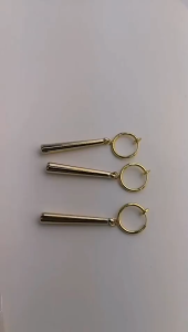 3pcs Earring Clip Cartoon Roronoa Zoro Earrings Electroplating Ear Hook Emas