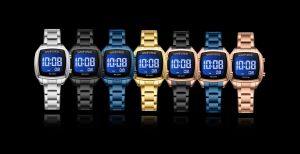 Naviforce นาฬิกาข้อมือผู้หญิง NF5047 หน้าปัดสี่เหลี่ยม สายสแตนเลส กันน้ำ ระบบอนาล็อก