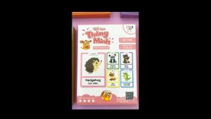 Thẻ học thông minh Mini Flashcard song ngữ Anh - Việt nhiều chủ đề Lalala baby