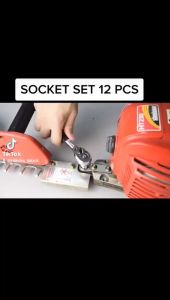 Gagang Ratchet Karet Socket Wrench Otomatis Ratchet Wrench Gagang Ratchet Mata Kunci Shock Stang Sok Socket Ratchet Chrome Vanadium Cr-V