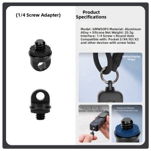 JJC | Magnetic Detachable Camera Strap Suitable For DJI Osmo Action / Pocket Models and Insta 360 Ace
