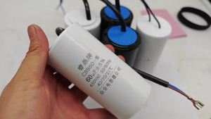 60UF ตัวเก็บประจุ CBB60 ประเภท ปั๊มลม ปั๊มลม เครื่องซักผ้า ปั๊มน้ำ เครน เครื่องปรับอากาศ สตาร์ทเตอร์ คาปาซิเตอร์ มอเตอร์ 05515