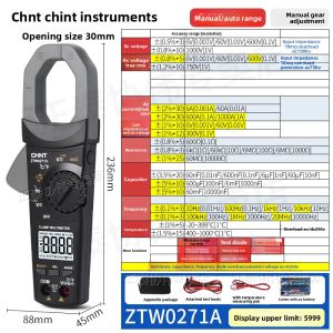 CHNT | Digital High Precision Leakage Detection Clamp Meter