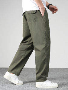 Spordela | Loose Straight Cotton Casual Pants