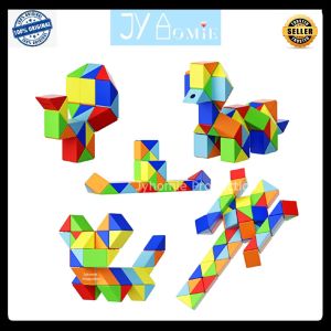 Children Puzzle Maze Game DIY Puzzle Magic Ruler Game Children Puzzle Board Games Mainan Cube Mainan Puzzle Mainan Kanak