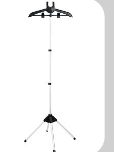 160cm Adjustable Clothes Steamer Rack Telescopic Garment Steamer Racks Foldable Standing Garment Hangers for Steaming Clothes