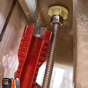 8 in 1 Multi-Purpose Faucet And Sink Installer Kit Sink Basin Faucet Wrench Sink Install Tap Spanner Installer Tools Multifunctional Wrench Tool For Kitchen Bathroom Water Pipe FAUCET AND SINK Alat Wrench Perengkuh Boleh Laras Multi-Fungsi