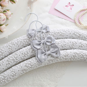 European Style Flocking Clothes Hanger Adult Use No Trace Non-Slip Fabric Covered Sponge Coat Hook for Home Use And Clothing Stores