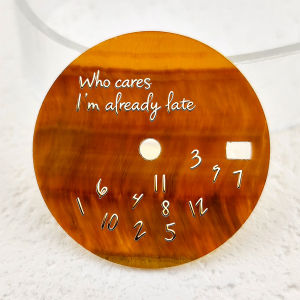 NH35 Dial 25.8mm Dial Lazurite dial malachite Dial Tigers eye dial Natural Unique Stone cut by CNC machine fit NH35 movement