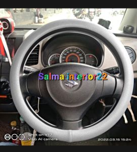 cover stir sarung setir mobil anti licin kulit sintetis Honda toyota daihatsu dll/brio jazz ertiga