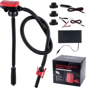 3.2 GPM Battery Powered Fuel Transfer Pump with Auto-Stop Sensor Automatic Fuel Transfer Pump for Various Fuels