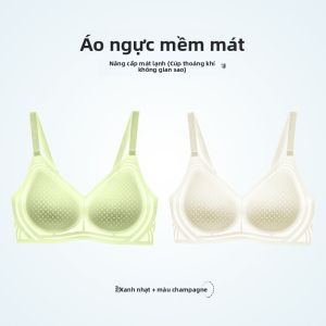 MiiOW | Áo ngực không dây mùa hè Ice Sensation cho nữ cỡ cố định không xô lệ không có vòng thép hỗ trợ mềm mại kiểu dáng đơn giản