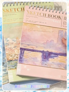 16K/A4/8K Drawing Book Sketchbook Watercolor Sketch Book Thickened Sketchpad Crayon Pastel Painting Book Art Supplies