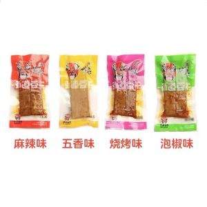 Spicy And Flavorful Zhang Fei Tofu Dry Snack Small Packaged Leisure Food Sichuan Special Product Five Spice Flavor