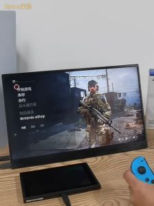 15.6นิ้ว จอภาพแบบพกพา PORTABLE MONITOR 1080P IPS แบบพกพาลำโพงคู่ในตัวรองรับการใช้งานกับคอมพิวเตอร์แล็ปท็ เชื่อมต่อกับคอนโซลเกม