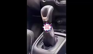 Car Gear Shift Knob Hoodie Warm Manual Handle Speed Gear Lever Cover Sweatshirt Interior Accessories