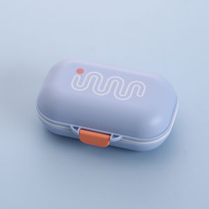 Portable Travel Soap Box Mini Cute Cartoon Sealed Double Layer Draining Cover Storage Box Household Bathroom Accessories