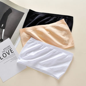 Modale One-Piece Strapless Wrap Chest Womens Underwear Summer Fashion Backless Versatile Tube Top Bralette Solid Color