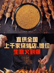 Authentic Zibo Barbecue Seasoning Commercial Sauce Home Use Marinating Spice Dry Dish Dipping Sauce for Grilling And Baking