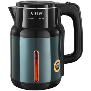 Wanlitaxianggeng Constant Temperature Intelligent Electric Kettle Double Layer Stainless Steel 2.5L Water Heater with Insulation Function