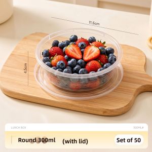 PAKCHOICE | Disposable Plastic Food Grade Takeout Containers