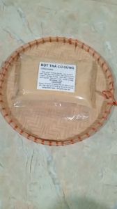 gói 1kg bột củ gừng thơm cay