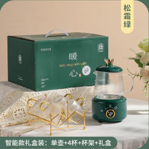 Tea Brewing Pot One Person New Arrival Tea Cooker Health Bottle Mini Electric Ceramic Stove Tea Stove Glass Health Pot Office Small