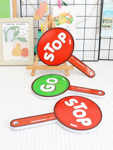 Đèn Giao Thông Cầm Tay Trung Quốc Đại Lục Đồ Chơi Giáo Dục Tương Tác Cho Trẻ Em Trong Lớp Học Tiếng Anh Đèn Giao Thông Màu Đỏ Xanh Lá Cây Và Xanh Lá Cây
