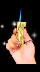 BẬT LỬA KHÈ BẤM NGANG HÌNH NỔI CÁC KIỂU -  XÀI GAS ( GIAO HÌNH NGẪU NHIÊN )