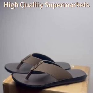 Lj2025 sandals for men leather slippers for Men beach sandals for men flipflops for Men shoes slippers slippers slippers men Mens Slippers leather shoes men original rubber sandals for men antiskid thick bottom outdoor wear sandals