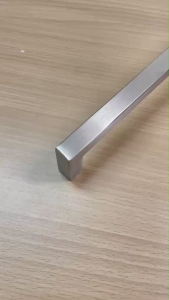 มือจับ Pansiam ขนาด 160 mm.Handle Milling ขอบตรงเหลี่ยม มือจับตู้ มือจับประตู มือจับ ปุ่มจับตู้