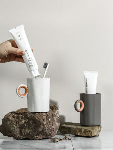 Cốc Đánh Răng Sáng Tạo Cho Cặp Đôi Học Sinh Ký Túc Xá Dùng Tại Nhà Cốc Đựng Đồ Vệ Sinh Cá Nhân Đơn Giản Cốc Đựng Kem Đánh Răng Bằng Nhựa