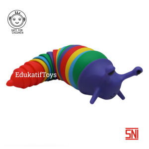 Mainan Slug Toys Mainan Penghilang Stress Fidget Larva