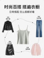 Pure Cotton Camisole Tank Top Women's Inner Wear Black White Slim Fit Modal Large Size Top 2025 New Style Backless Versatile. 