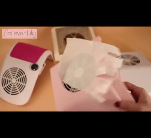 เครื่องดูดฝุ่นเล็บ 40วัตต์ พัดลม Foreverlily