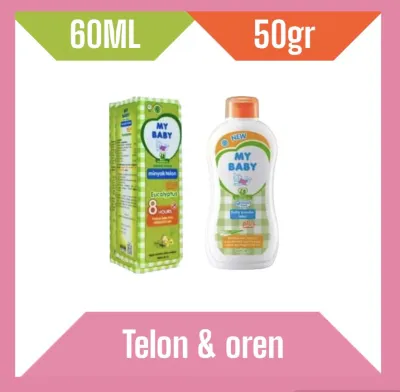 my baby powder dan minyak telon 2 jadi 1