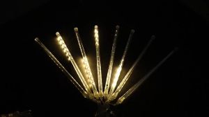 Meteor Shower Rain Lights LED Outdoor Waterproof Icicle Fairy String Lights for Home Christmas
