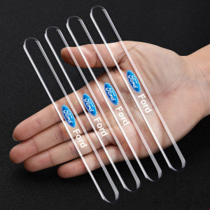 สติกเกอร์ตกแต่งป้องกันการชนโปร่งใสของ Ford สําหรับประตูรถยนต์และกระจกมองหลัง