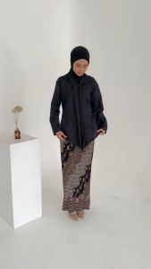 Kebaya Kartini modern Lengan Panjang Terbaru Bisa COD Tradisional