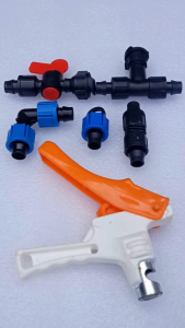 16mm internal patch drip irrigation hose punch