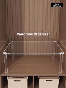 WUBUWEI | Space Saving Closet Organizer Storage Shelf