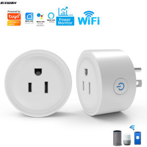 US WiFi Smart Plug Tuya Smart Outlet with Timer & Scene Linkage Works with Alexa Google Home Voice Control Smart Life App