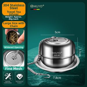 HUYO | Mini 304 Stainless Steel Tea Filter